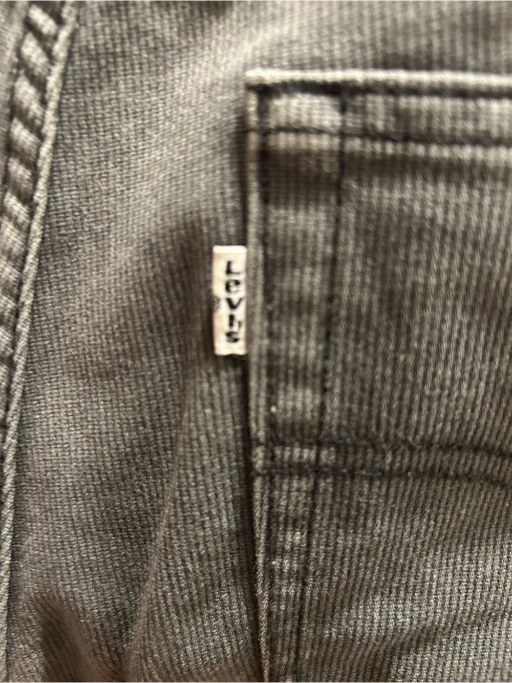 Levi's Men's Charcoal Slim Straight Jeans